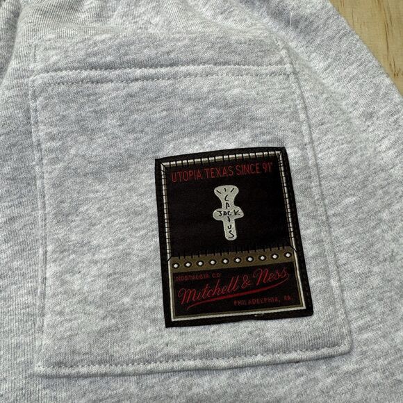 NEW LSU Tigers Travis Scott x Mitchell & Ness Classic Sweatpants SM - Picture 8 of 14